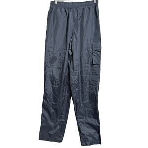 NWT Banana Republic charcoal gray cargo parachute dance pants - women's small